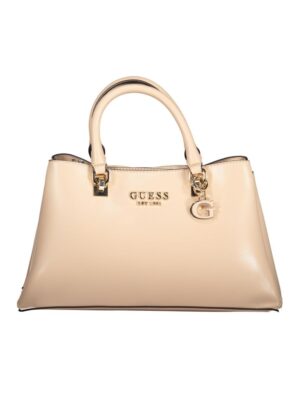 Guess Jeans Beige Polyethylene Handbag