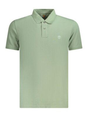 Timberland Green Cotton Mens Polo Shirt