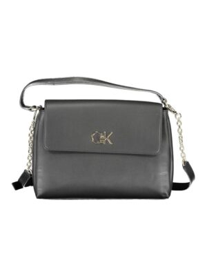 Calvin Klein Black Polyester Women Handbag
