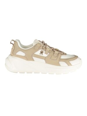 Tommy Hilfiger White Polyethylene Women Sneaker