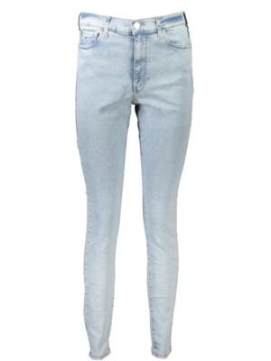 Tommy Hilfiger Light Blue Cotton Jeans & Pant
