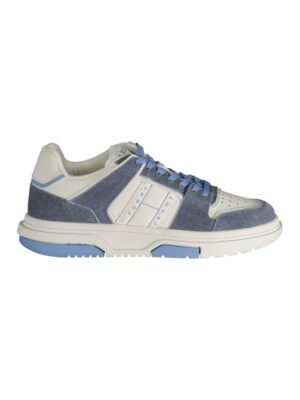Tommy Hilfiger Light Blue Leather Women Sneaker