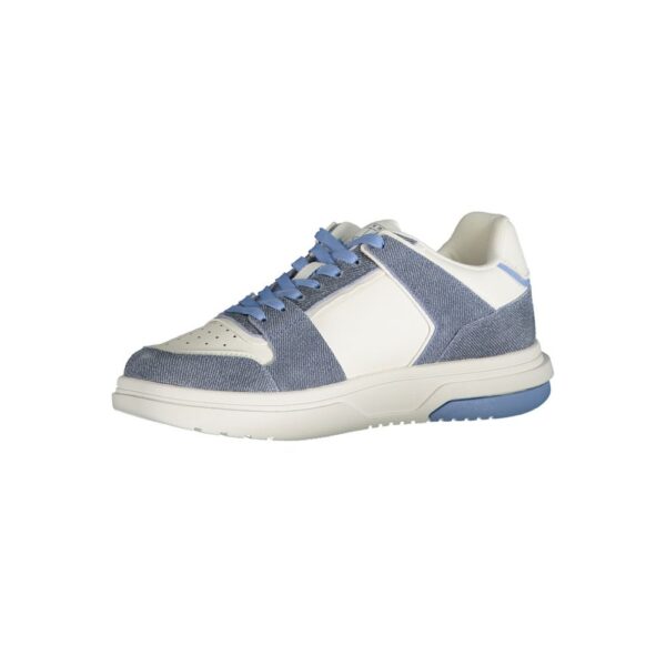 Tommy Hilfiger Light Blue Leather Women Sneaker - Image 3