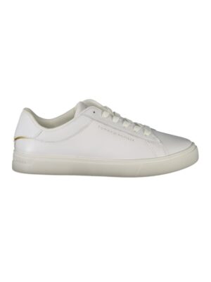 Tommy Hilfiger White Polyethylene Women Sneaker
