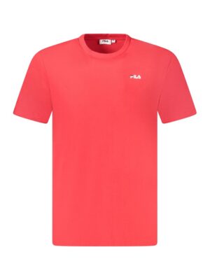 Fila Red Cotton T-Shirt