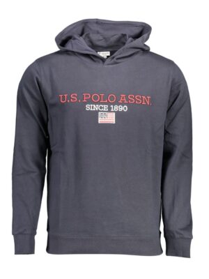 U.S. POLO ASSN. Blue Cotton Men Sweater