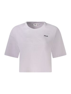 Fila Pink Cotton Tops & T-Shirt