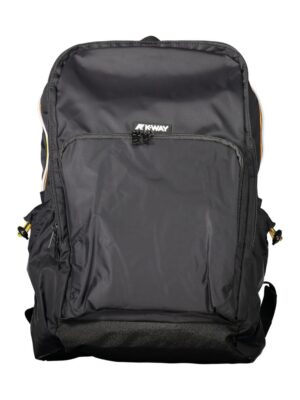 K-WAY Black Polyamide Men Backpack