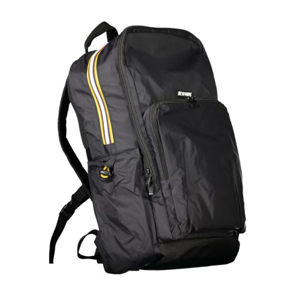 K-WAY Black Polyamide Men Backpack - Image 3