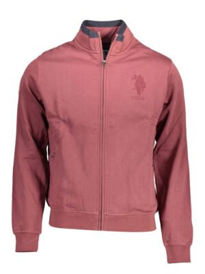 U.S. POLO ASSN. Purple Cotton Men Sweater