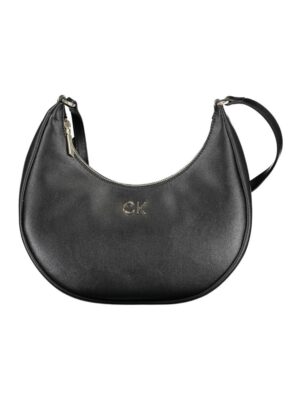 Calvin Klein Black Polyester Women Handbag