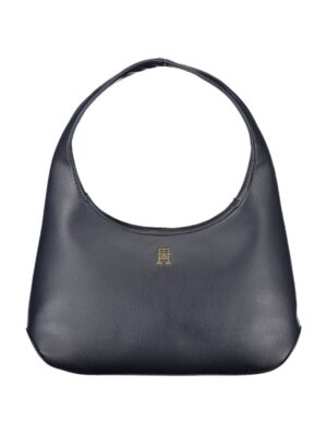 Tommy Hilfiger Blue Polyester Handbag