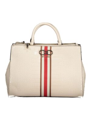 Guess Jeans Beige Polyethylene Handbag