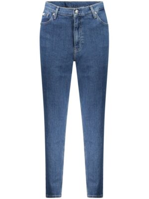 Calvin Klein Blue Cotton Jeans & Pant