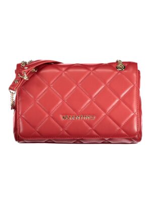 Valentino Bags Red Polyethylene Handbag