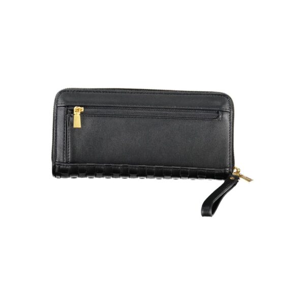 Guess Jeans Elegant Black Multi-Compartment Wallet - Image 3