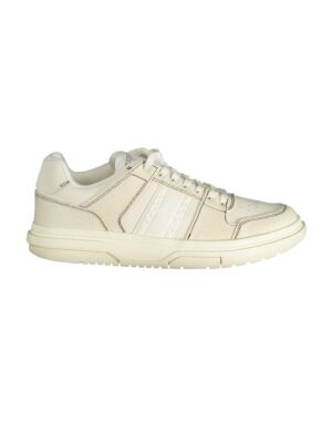 Tommy Hilfiger White Polyester Sneaker