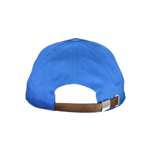 La Martina Blue Cotton Men Cap - Image 2