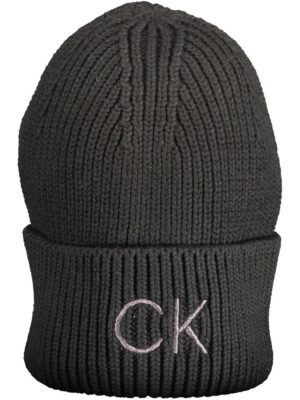 Calvin Klein Black Cotton Women Hat