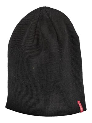 Levi's Black Acrylic Men Cap