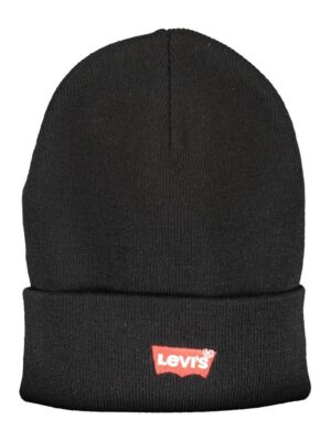 Levi's Black Acrylic Men Cap