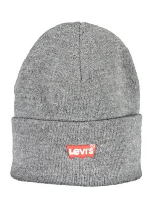 Levi's Gray Acrylic Men Cap