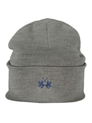 La Martina Gray Polyester Hats & Cap