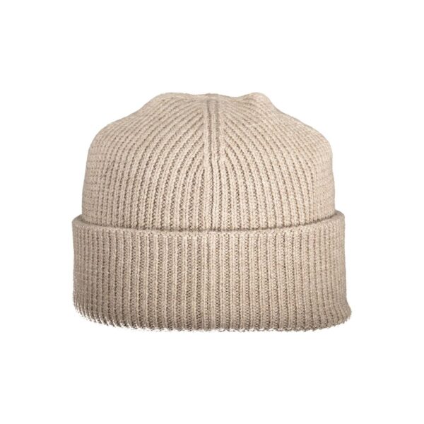 K-WAY Beige Wool Men Cap - Image 2