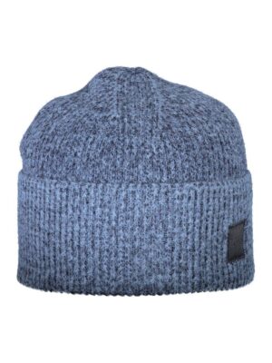 Hugo Boss Blue Wool Men Cap