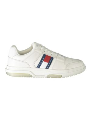 Tommy Hilfiger White Leather Men Sneaker