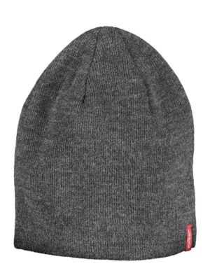 Levi's Gray Acrylic Men Cap