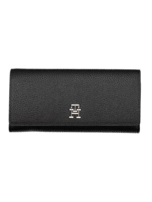 Tommy Hilfiger Black Polyethylene Women Wallet