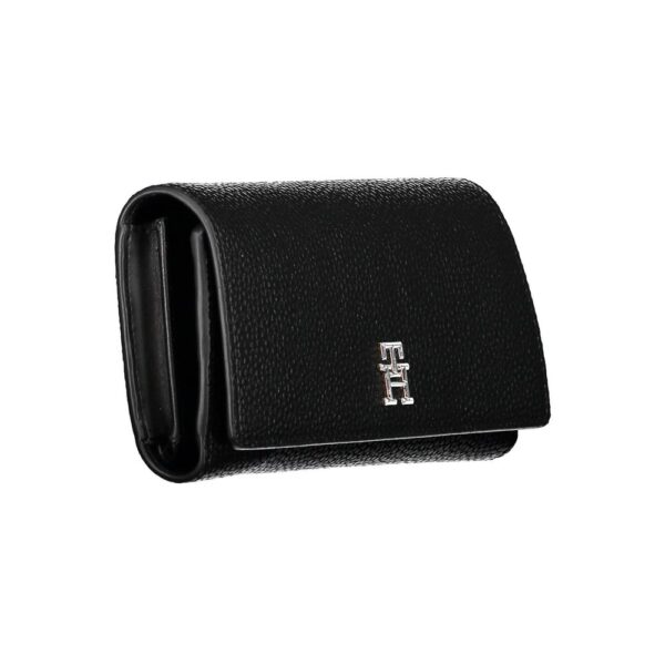 Tommy Hilfiger Black Polyethylene Women Wallet - Image 3