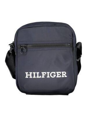 Tommy Hilfiger Blue Polyester Men Shoulder Bag