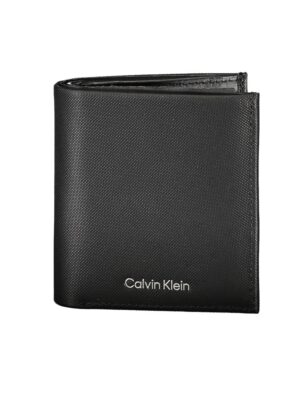 Calvin Klein Sleek Leather Bi-Fold Wallet with RFID Block