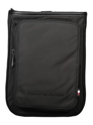 Tommy Hilfiger Black Polyester Men Shoulder Bag