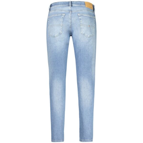 Tommy Hilfiger Light Blue Cotton Men Jeans - Image 2