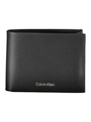 Calvin Klein Elegant Black Leather Wallet with RFID Blocking