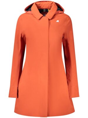 K-WAY Red Polyester Women Coat