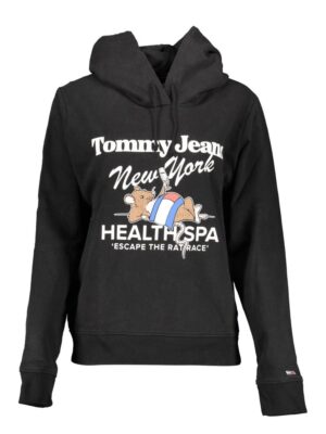 Tommy Hilfiger Black Cotton Women's Sweater