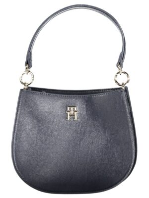 Tommy Hilfiger Blue Polyester Women Handbag
