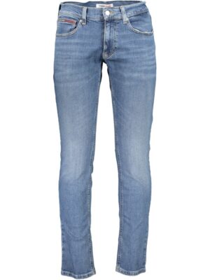 Tommy Hilfiger Blue Cotton Jeans & Pant