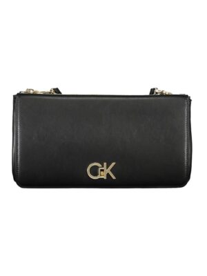 Calvin Klein Black Polyester Handbag