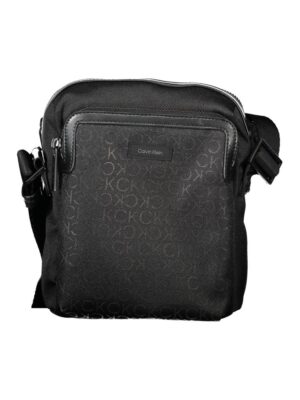 Calvin Klein Black Polyester Men Shoulder Bag