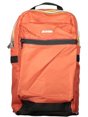 K-WAY Red Polyamide Men Backpack