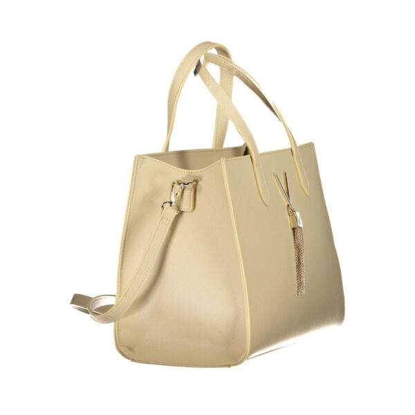 Valentino Bags Beige Polyethylene Handbag - Image 3