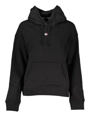 Tommy Hilfiger Black Cotton Women Sweater