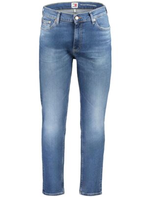 Tommy Hilfiger Blue Cotton Jeans & Pant