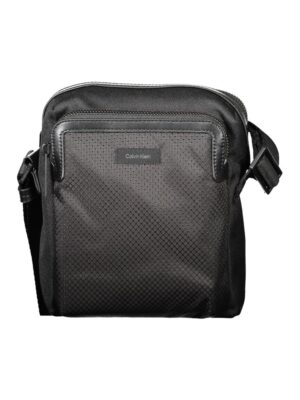Calvin Klein Black Polyester Men Shoulder Bag