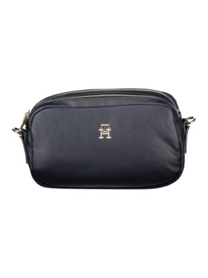 Tommy Hilfiger Blue Polyester Women Handbag